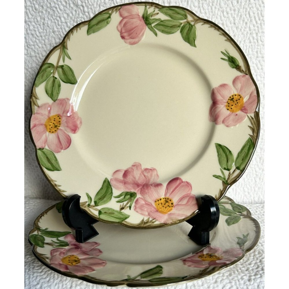 Vintage Franciscan Half Moon Dinnerware 1949-1953 (2) Luncheon Plates Unused